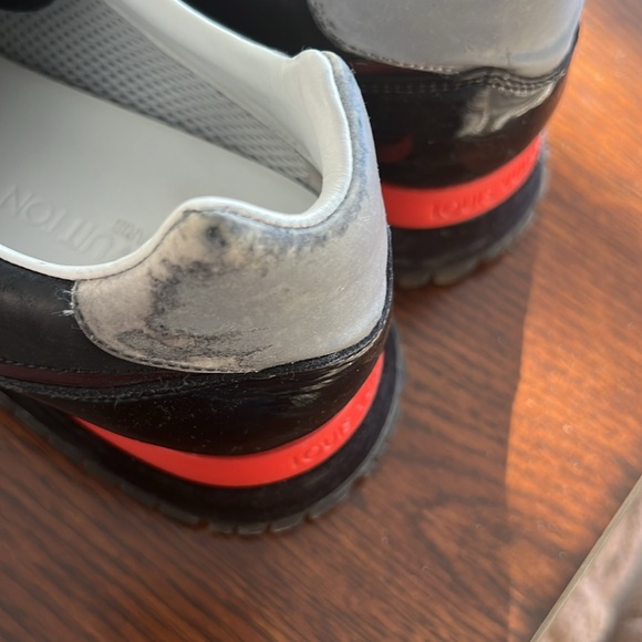 Lou’s Vuitton Black Perforated Sneakers - Picture 11 of 13